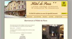 Desktop Screenshot of hotel-de-paris.fr